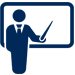 training roon whiteboard icon